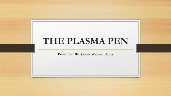 Plasma IQ Pen - Non-Surgical Lift
