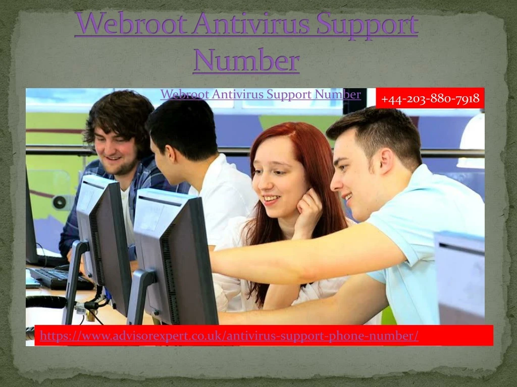 webroot antivirus support number