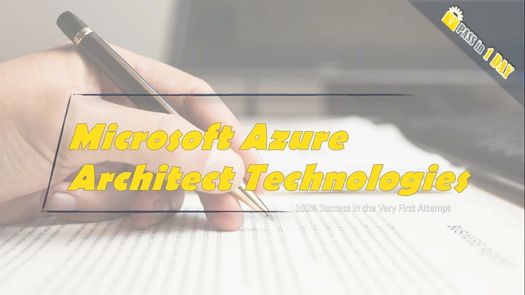 microsoft azure architect technologies