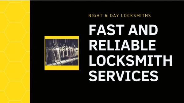 Fast and Reliable Locksmith Services
