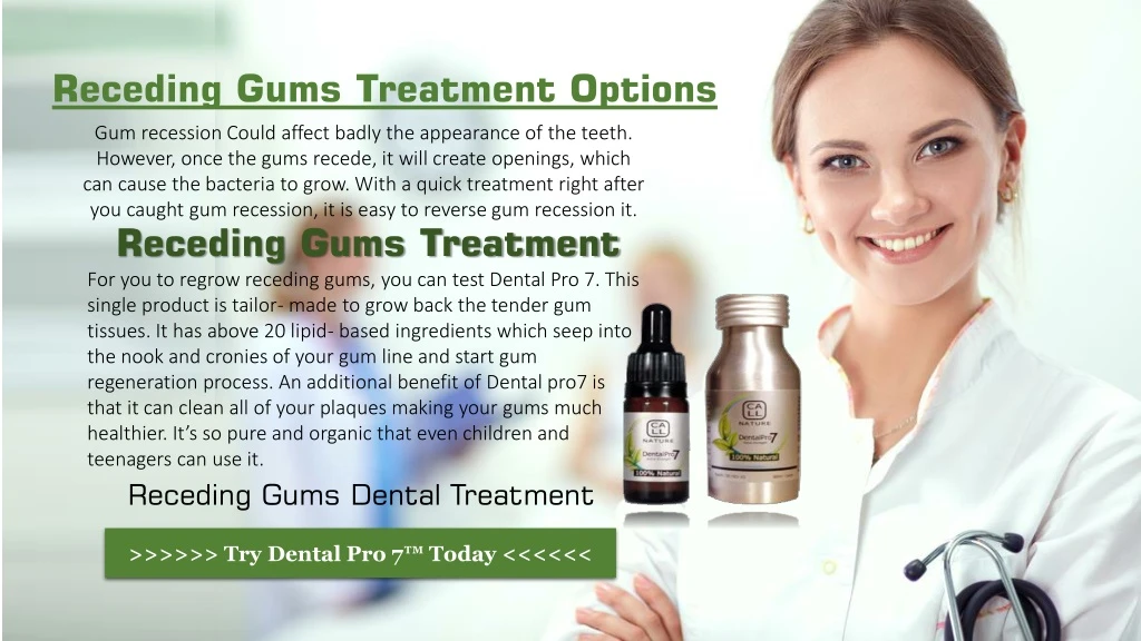 receding gums treatment options