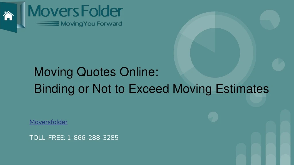 moving quotes online binding or not to exceed moving estimates