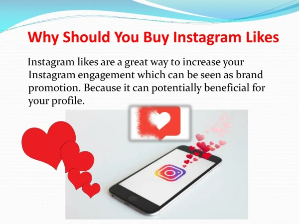 Why Should You Buy Instagram Likes?