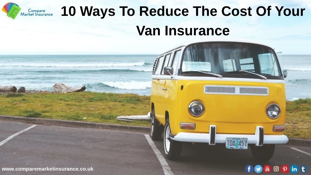 10 ways to reduce the cost of your van insurance