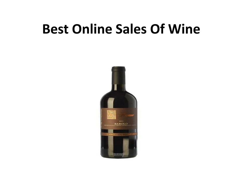 best online sales of wine