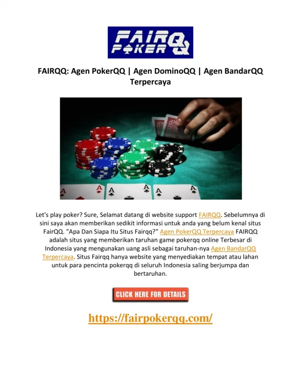 Agen Domino99 Bandarqq Pokerqq Online
