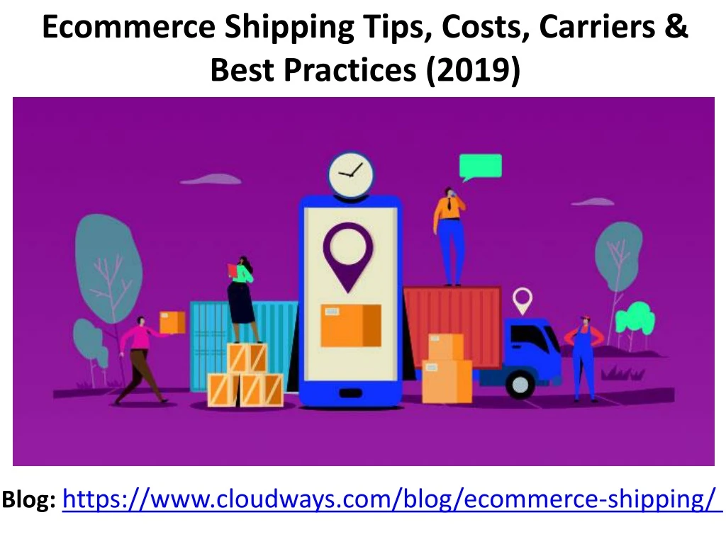 ecommerce shipping tips costs carriers best