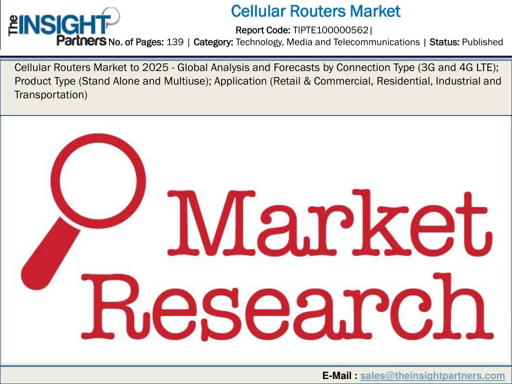 cellular routers market