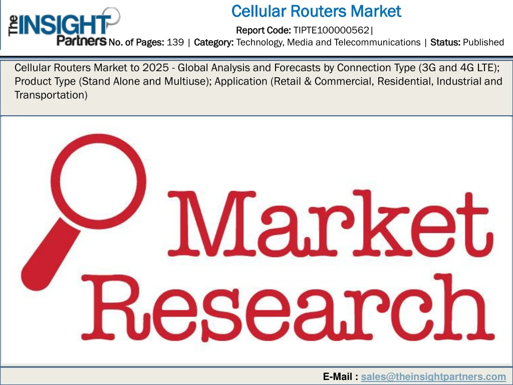 cellular routers market cellular routers market