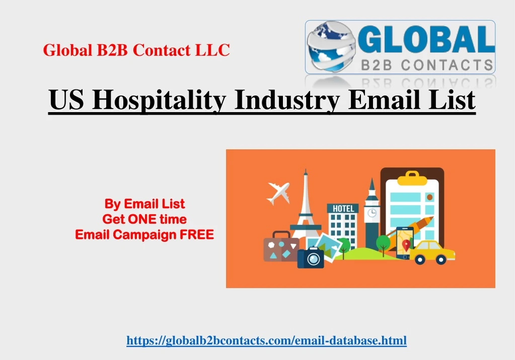 us hospitality industry email list