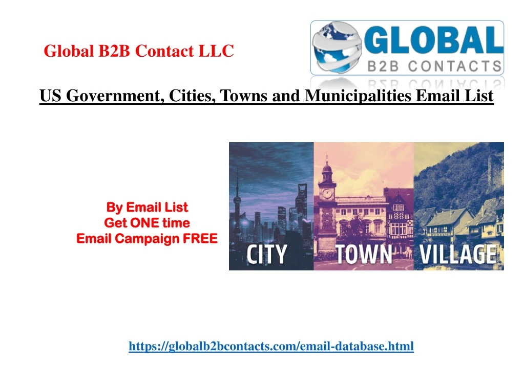 us government cities towns and municipalities email list