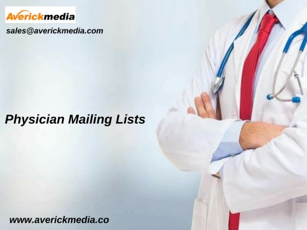 Physician Mailing lists