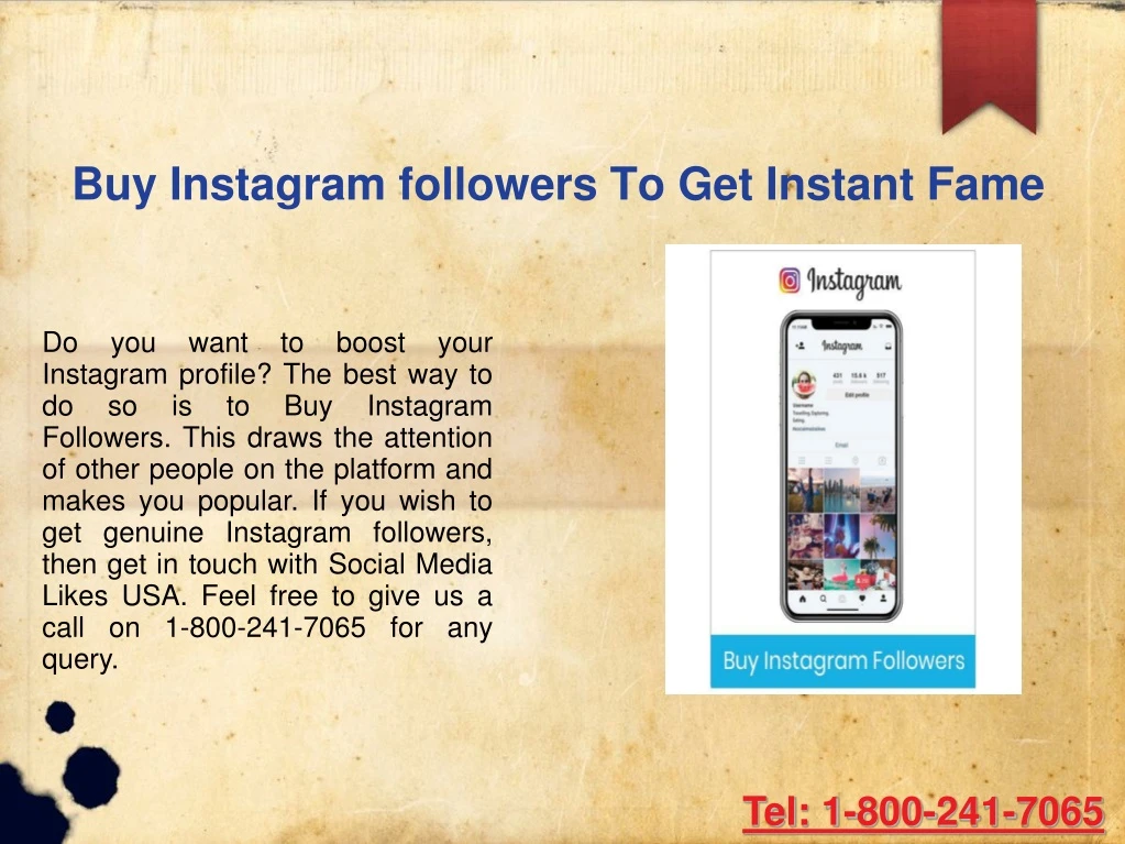 buy instagram followers to get instant fame