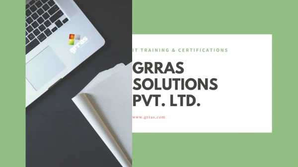 Grras Solutions Pvt. Ltd. IT Training And Certification Centre