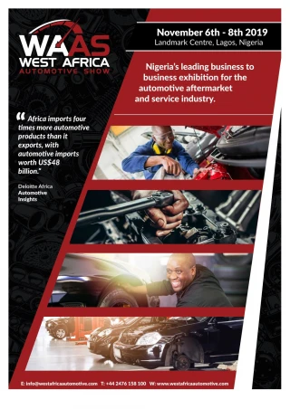 Auto Expo 2019 : West Africa Automotive Show