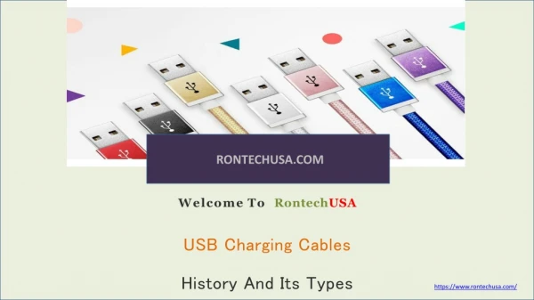 USB Charging Cables History And Its Types