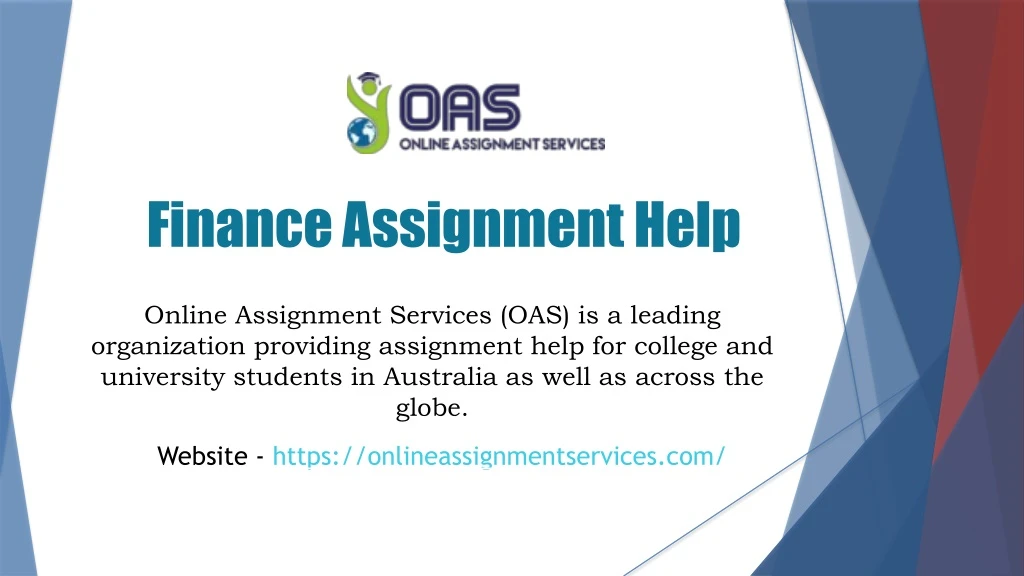 finance assignment help