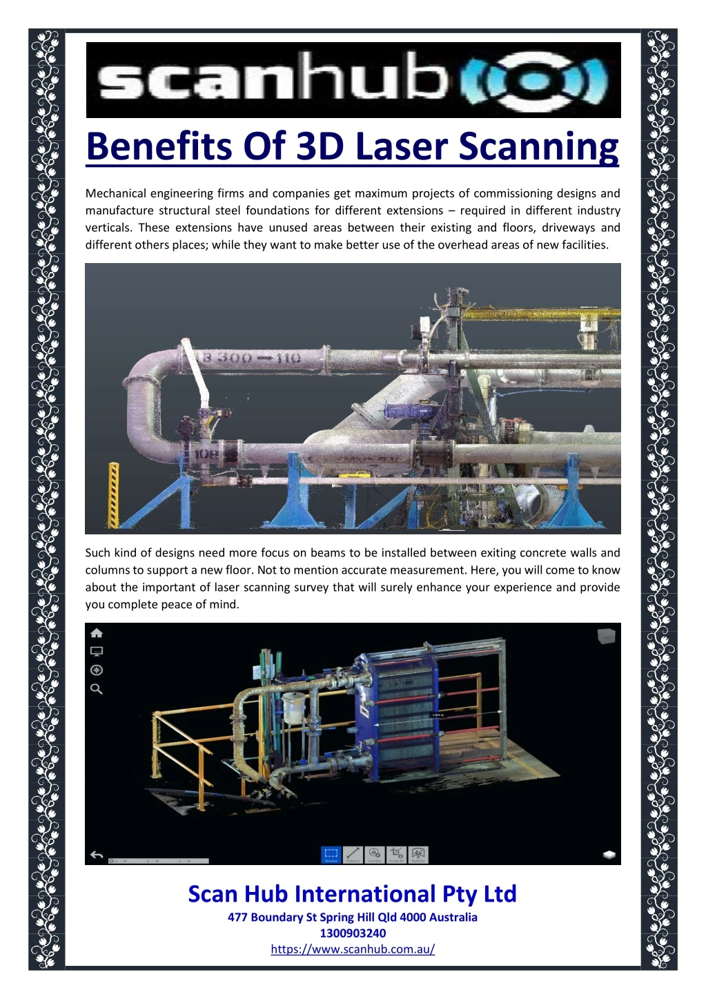benefits of 3d laser scanning
