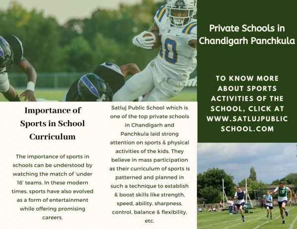 Private Schools in Chandigarh Panchkula