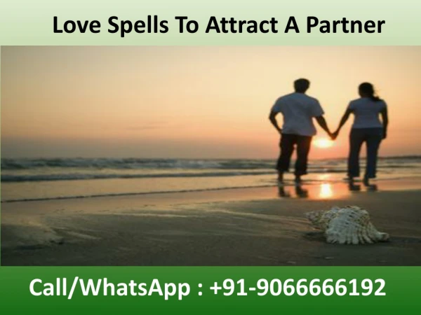 Love Spells To Attract A Partner