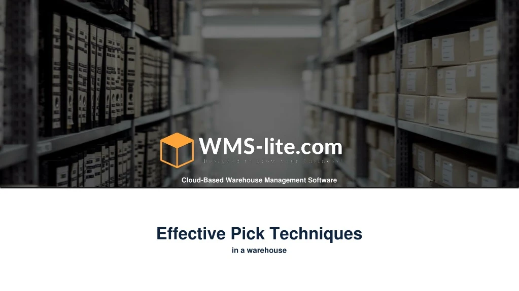 cloud based warehouse management software