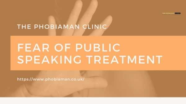 Fear of Public Speaking Hypnosis - The PhobiaMan Clinic