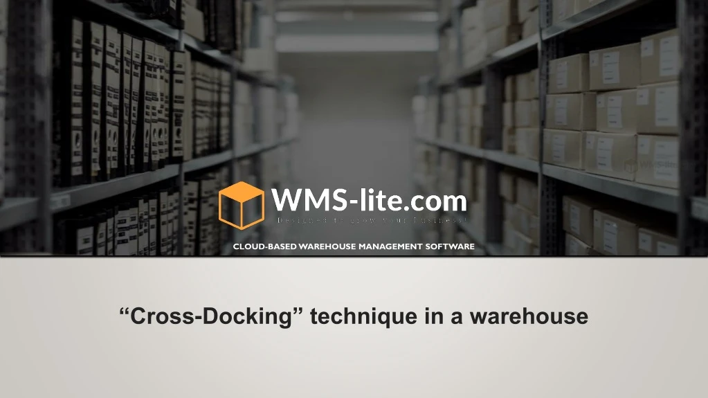 cloud based warehouse management software