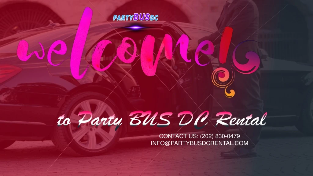 t o party bus dc rental