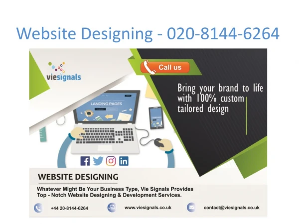 Website Designers | dynamic web design services | Website Design Company In London