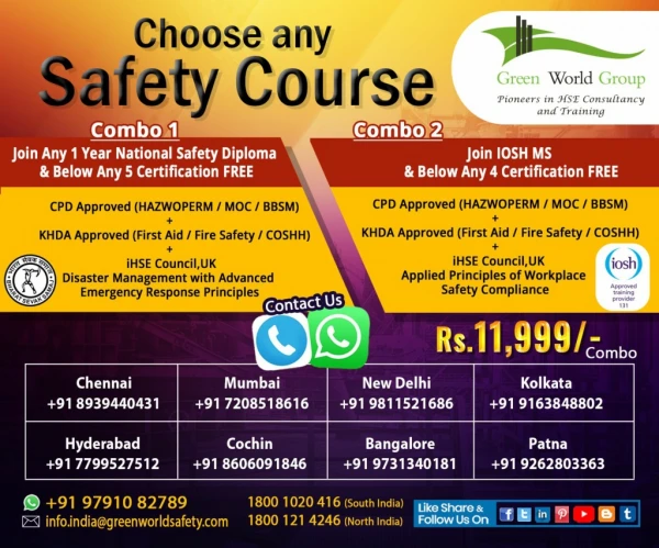 Safety Course Training in Green World Group