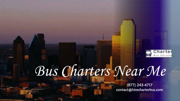 Bus Charter Near Me - (877) 243-4717