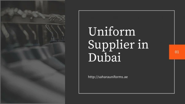 Uniform Supplier in UAE - Sahara Uniforms