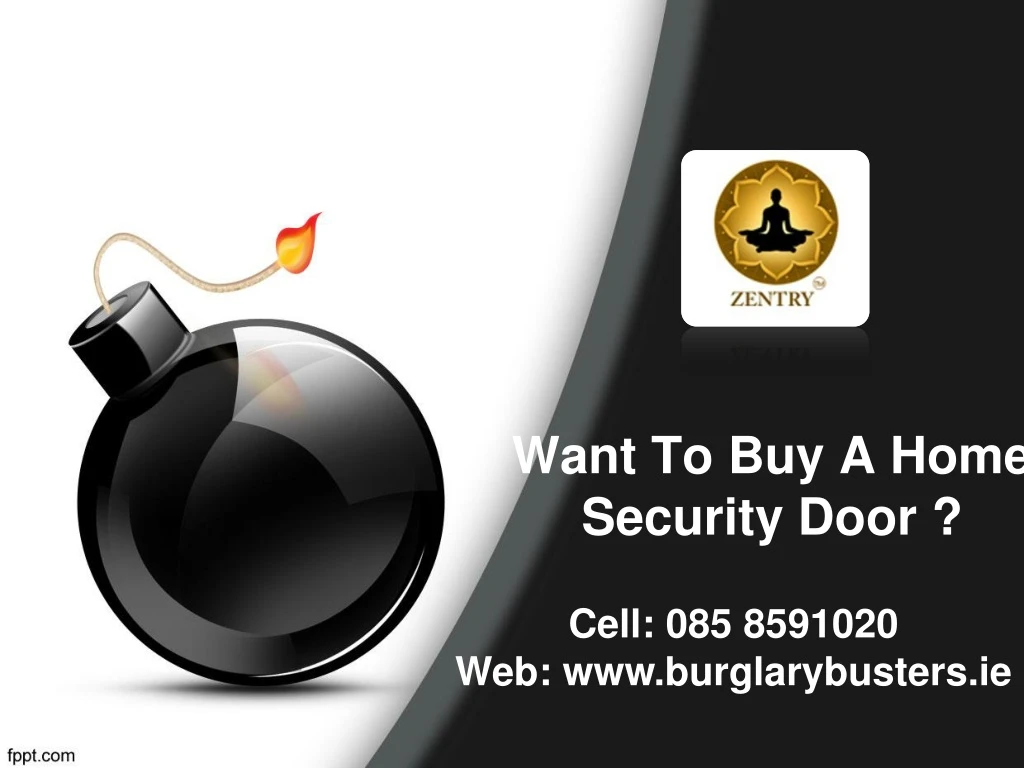 want to buy a home security door