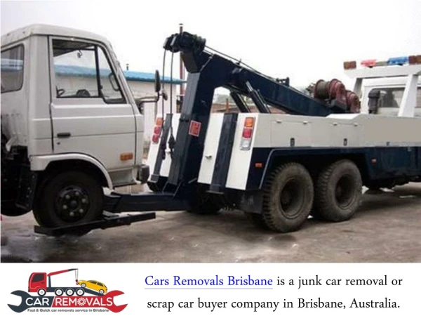 Truck Wreckers Services Provided By Car Removals In Australia