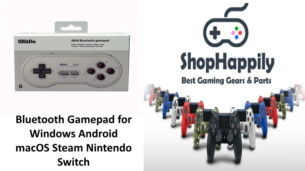 8bitdo sn30 gp bluetooth gamepad for windows