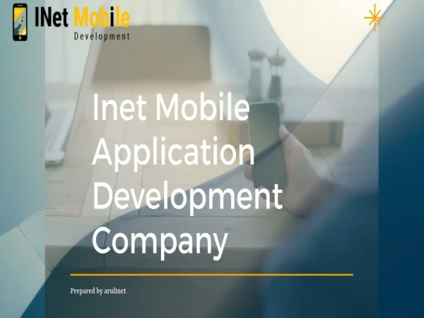 Inet mobile application development in chennai