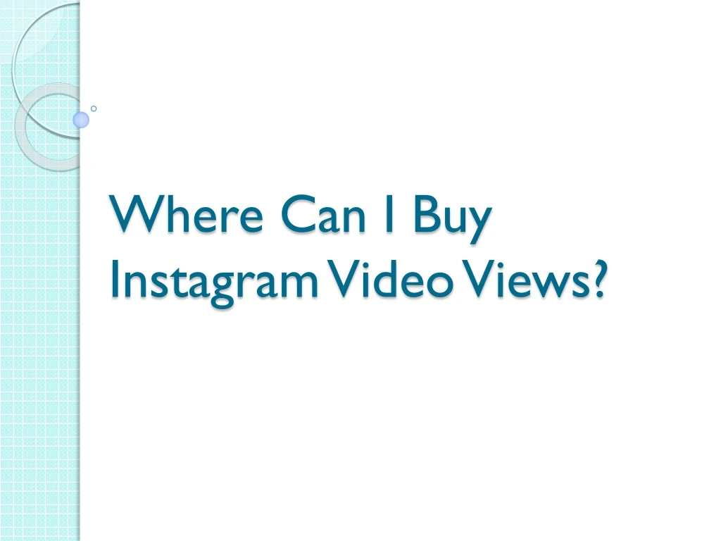 where can i buy instagram video views