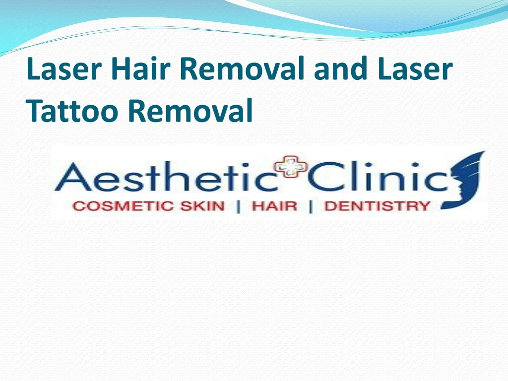 laser hair removal and laser tattoo removal