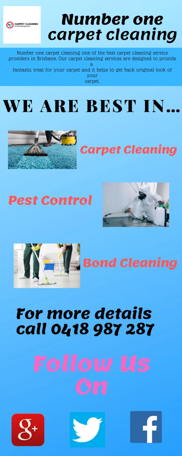 Carpet cleaners Brisbane