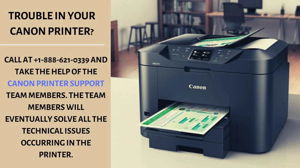 trouble in your canon printer