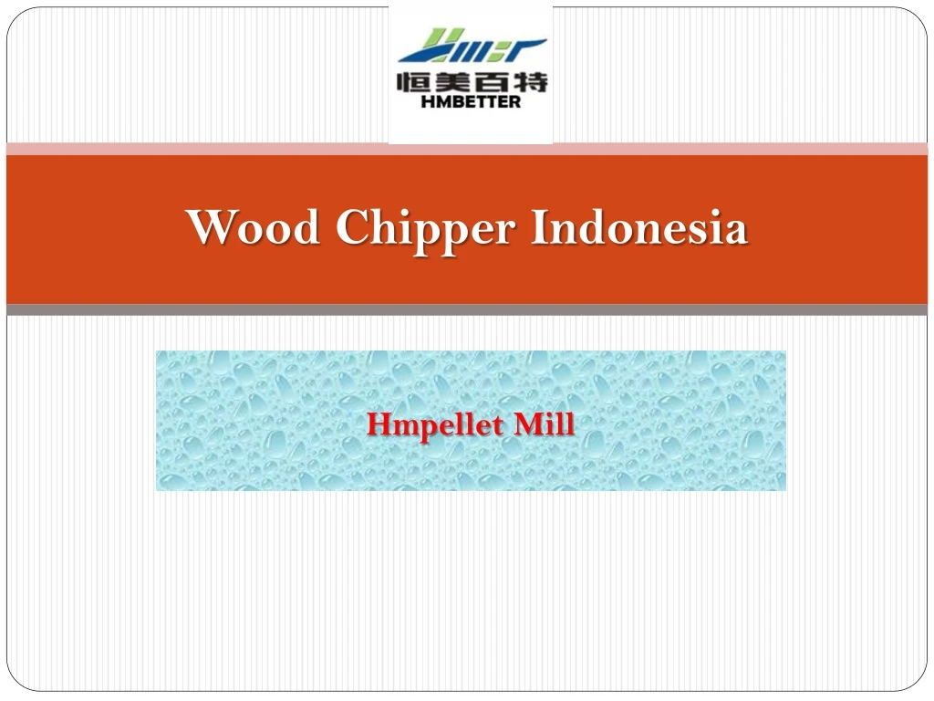 wood chipper indonesia