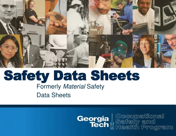 Safety Data Sheets