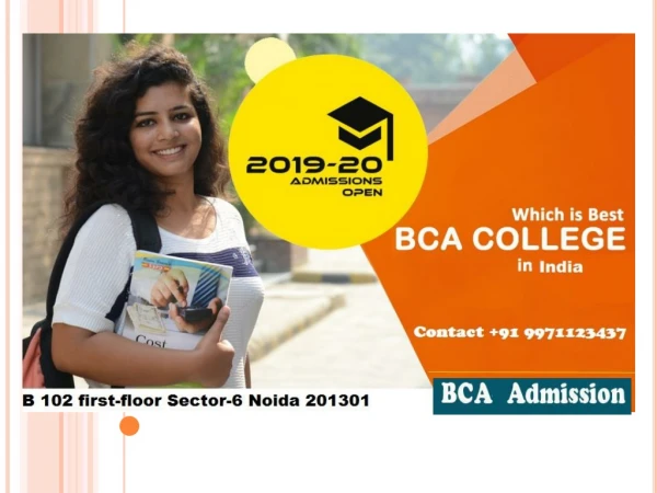 Distance BCA Admission 2019 | Best BCA College in India