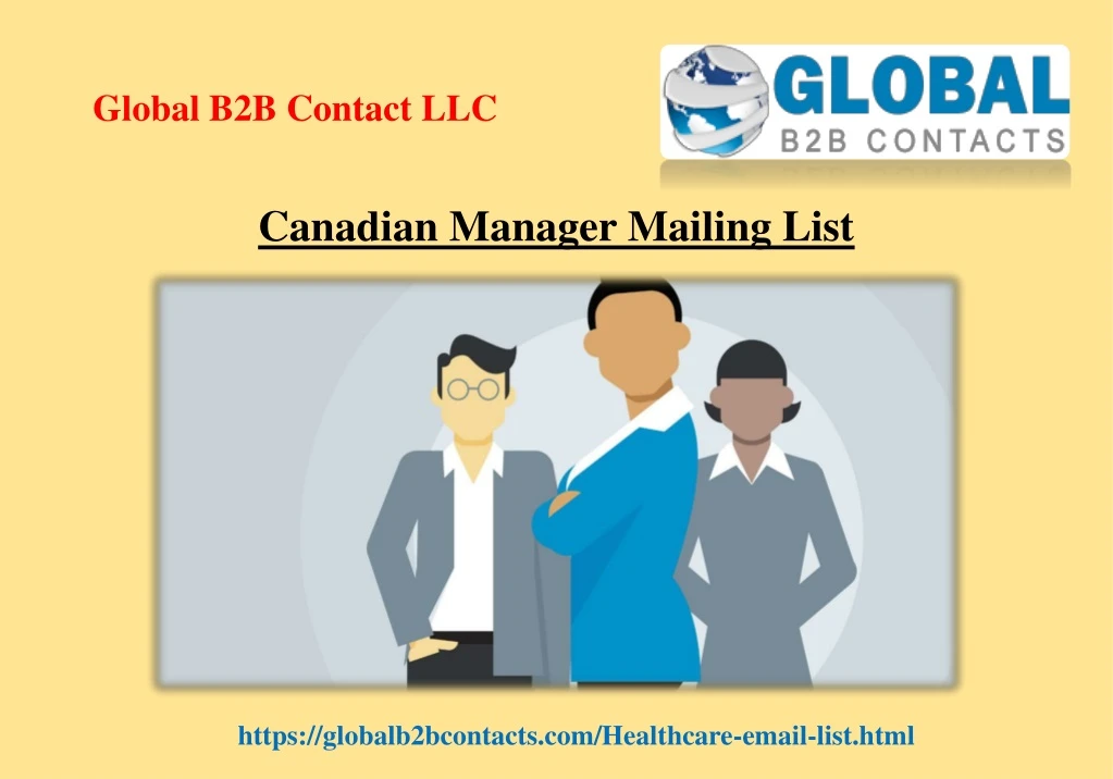 canadian manager mailing list