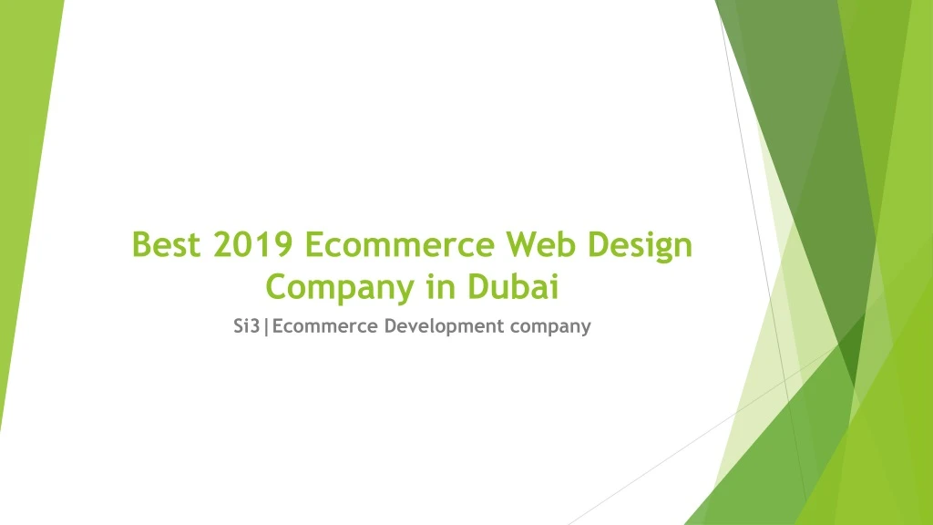 best 2019 ecommerce web design company in dubai