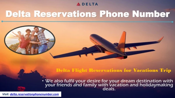 Dial Delta Reservations Phone Number for Flight Booking