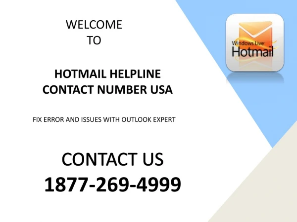 How to Create A Contact in Hotmail? | Hotmail Helpline Contact Number USA 1877-269-4999