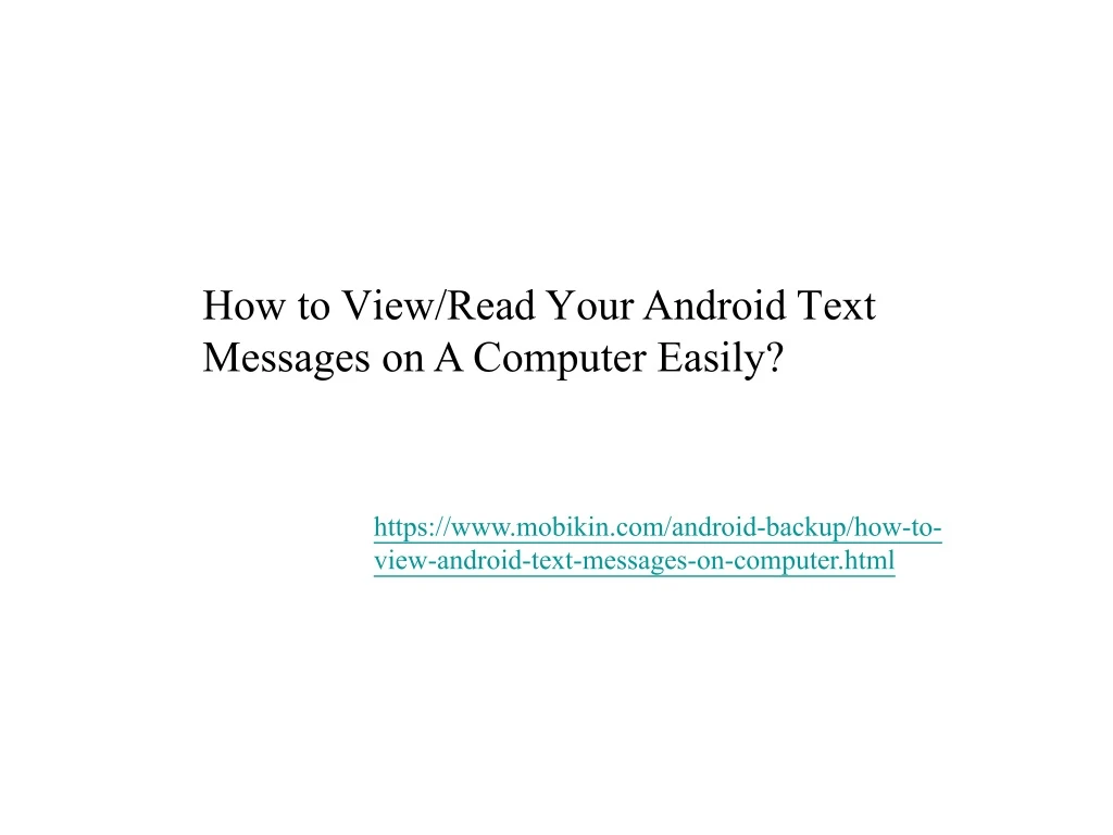 how to view read your android text messages
