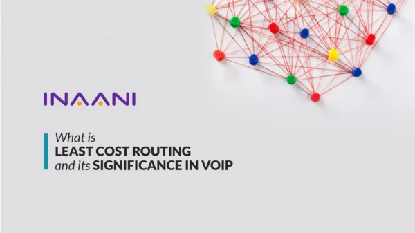 What is Least Cost Routing and its significance in VoIP