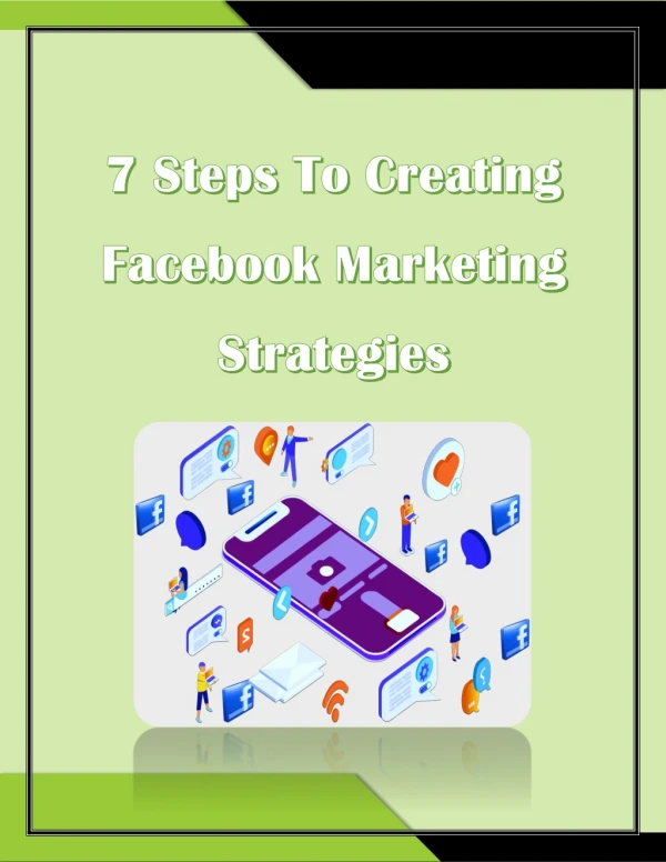 7 Steps to create Facebook Marketing Strategies